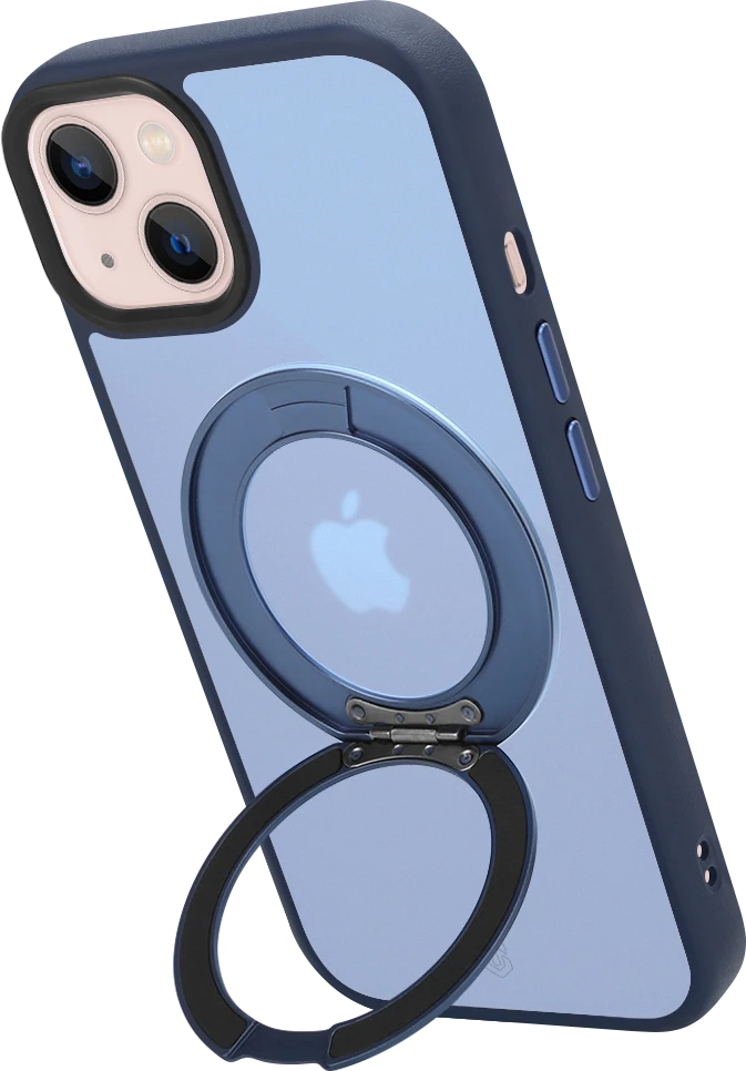 Dėklas Tactical MagForce Hyperstand dangtelis, skirtas Apple iPhone 13, tamsiai mėlyna