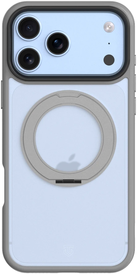 Dėklas Tactical MagForce Hyperstand Cover for Apple iPhone 17 Pro/18 Pro Light Pilkas