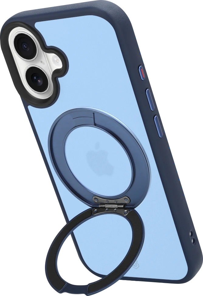 Tactical Taktinis MagForce Hyperstand dėklas Apple iPhone 17 tamsiai mėlynas