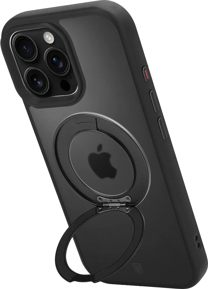 Dėklas Tactical MagForce Hyperstand Cover for Apple iPhone 16 Pro Max Asphalt