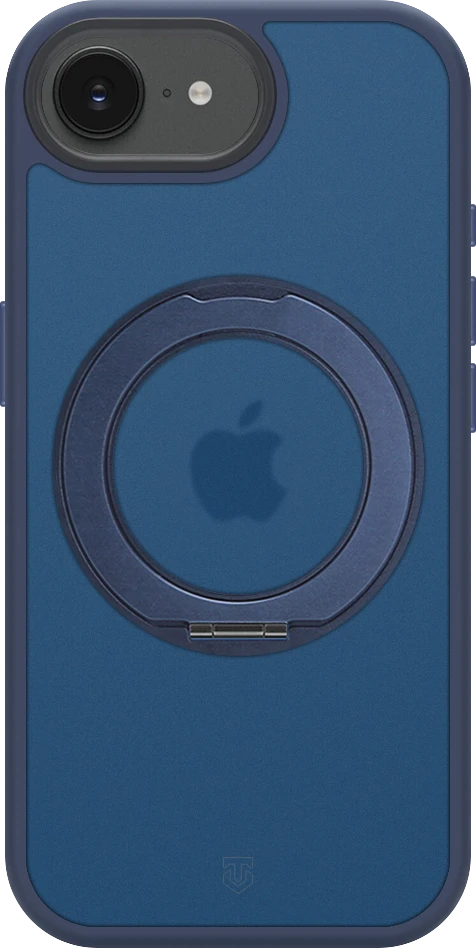 Tactical MagForce Hyperstand dėklas Apple iPhone 16e/17e tamsiai mėlynas