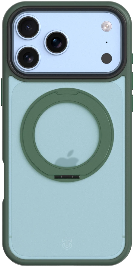 Dėklas Tactical MagForce Hyperstand Cover for Apple iPhone 17 Pro Max/18 Pro Max Forest Žalias