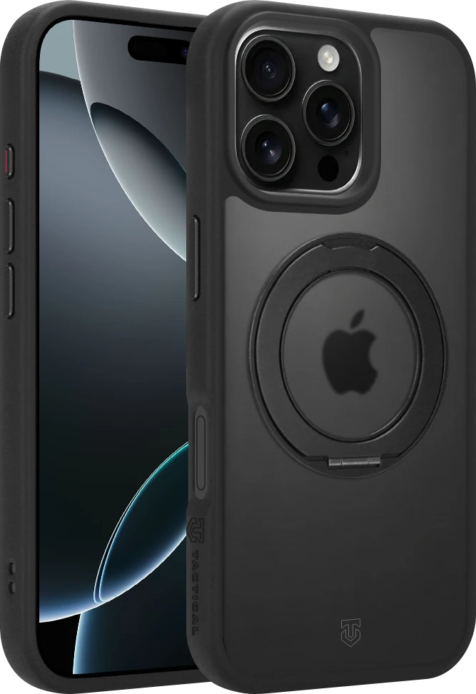 Dėklas Tactical MagForce Hyperstand Cover for Apple iPhone 16 Pro Max Asphalt