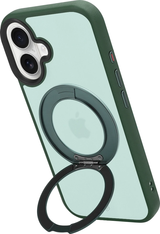 Tactical MagForce Hyperstand dėklas Apple iPhone 16 miško žalia