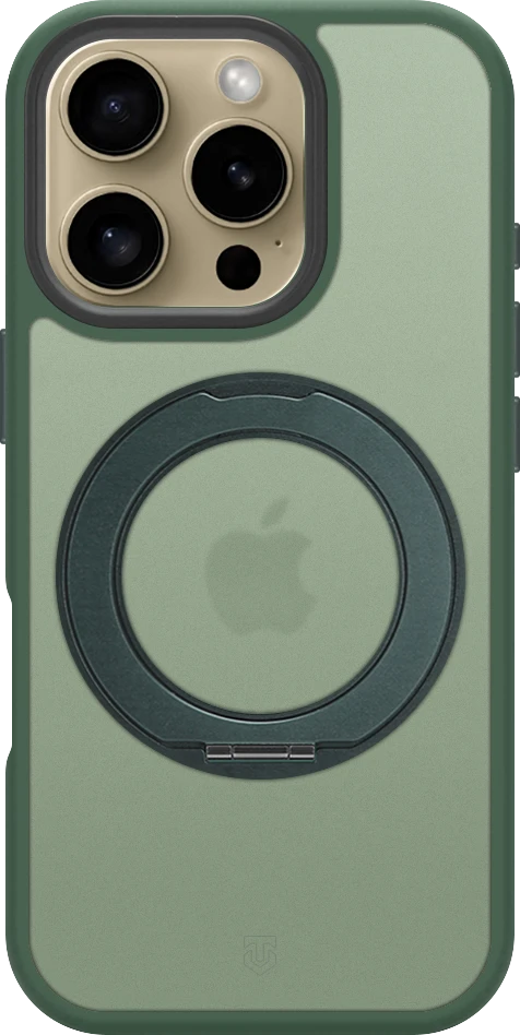 Dėklas Tactical MagForce Hyperstand Cover for Apple iPhone 16 Pro Forest Žalias