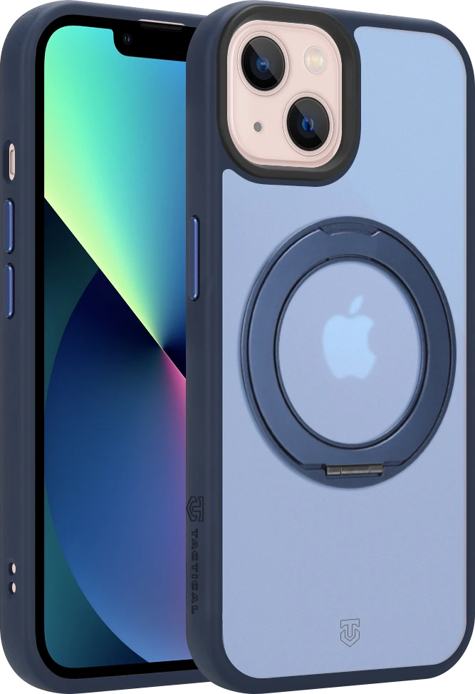 Dėklas Tactical MagForce Hyperstand dangtelis, skirtas Apple iPhone 13, tamsiai mėlyna
