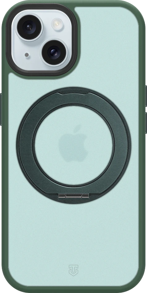 Tactical MagForce Hyperstand dėklas Apple iPhone 15 miško žalias