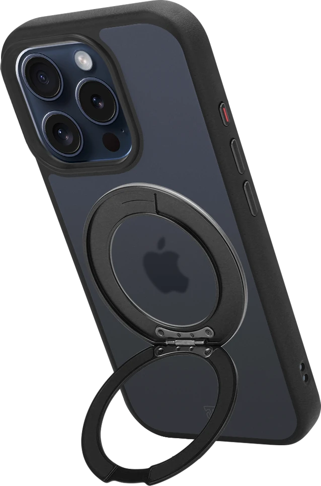 Dėklas Tactical MagForce Hyperstand dangtelis Apple iPhone 15 Pro Asphalt