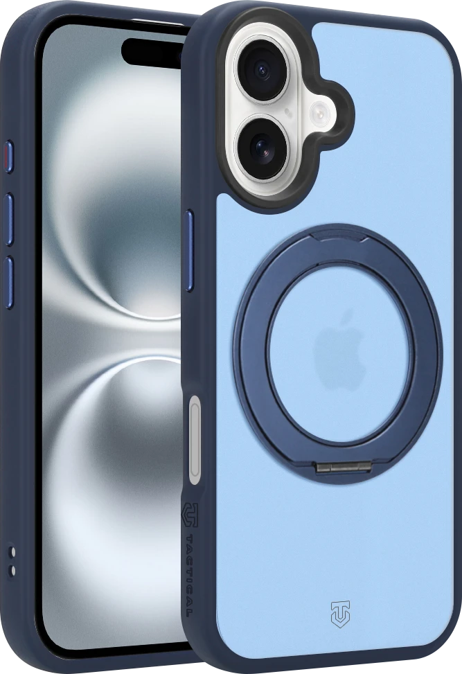 Dėklas Tactical MagForce Hyperstand dangtelis, skirtas Apple iPhone 16, tamsiai mėlyna