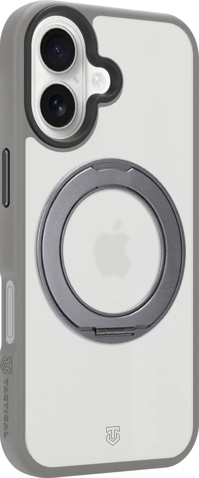 Tactical MagForce Hyperstand dėklas Apple iPhone 16 šviesiai pilkas