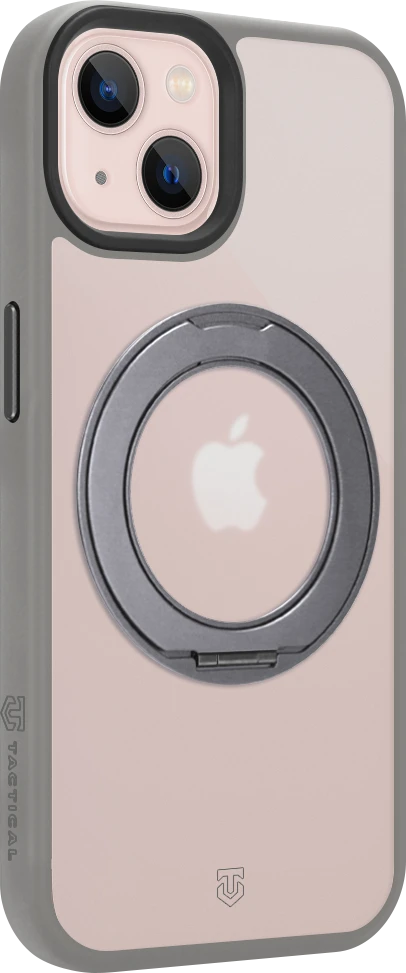 Tactical MagForce Hyperstand dėklas Apple iPhone 13 šviesiai pilkas