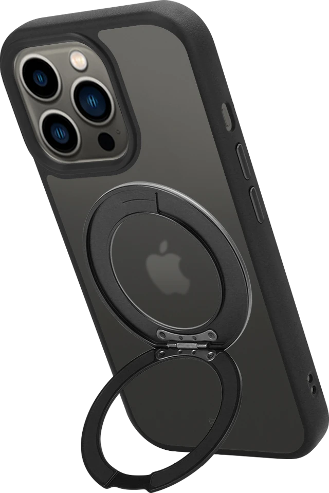 Dėklas Tactical MagForce Hyperstand Asfalto spalvos užpakalinis dangtelis Apple iPhone 13 Pro