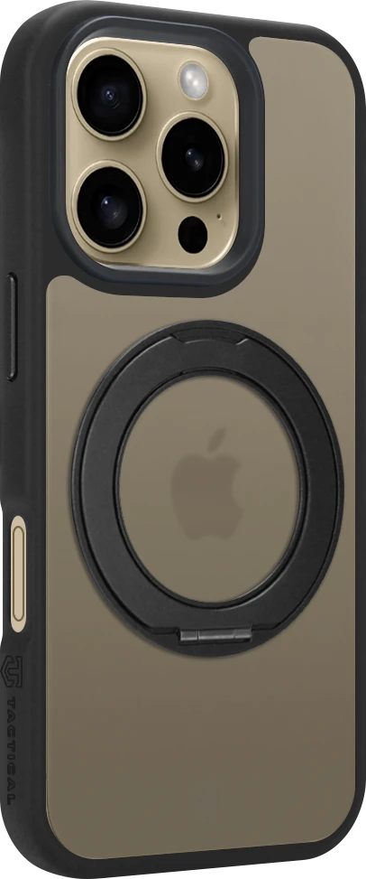 Dėklas Tactical MagForce Hyperstand Cover for Apple iPhone 16 Pro Asphalt