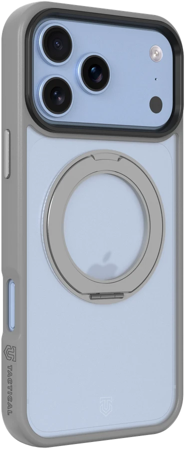Dėklas Tactical MagForce Hyperstand Cover for Apple iPhone 17 Pro/18 Pro Light Pilkas