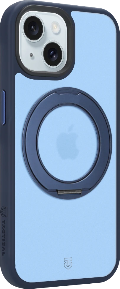 Tactical Taktinis MagForce Hyperstand dėklas Apple iPhone 15 tamsiai mėlynas