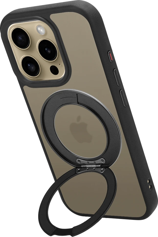 Dėklas Tactical MagForce Hyperstand Cover for Apple iPhone 16 Pro Asphalt