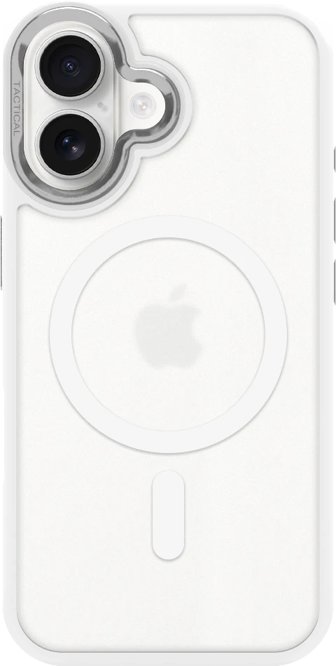 Dėklas Tactical MagForce Hyperstealth 3.0 Cover for Apple iPhone 16 Snow Baltas