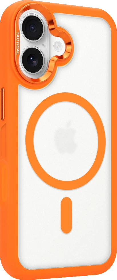 Dėklas Tactical MagForce Hyperstealth 3.0 Cover for Apple iPhone 17 Agent Oranžinis