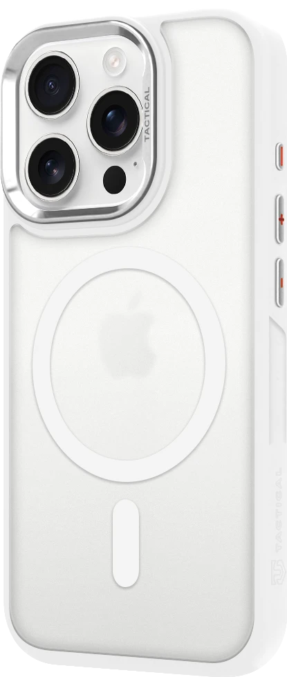 Dėklas Tactical MagForce Hyperstealth 3.0 Cover for Apple iPhone 16 Pro Snow Baltas