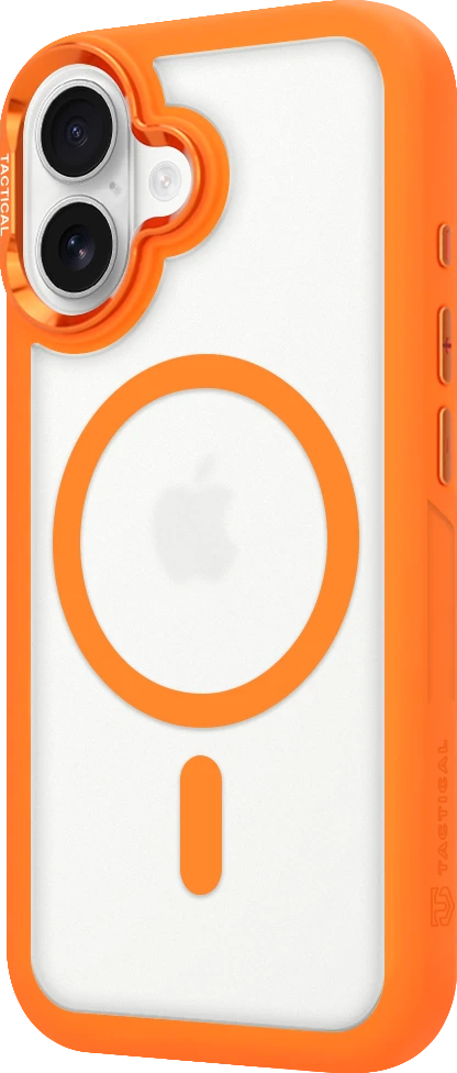 Dėklas Tactical MagForce Hyperstealth 3.0 Cover for Apple iPhone 17 Agent Oranžinis