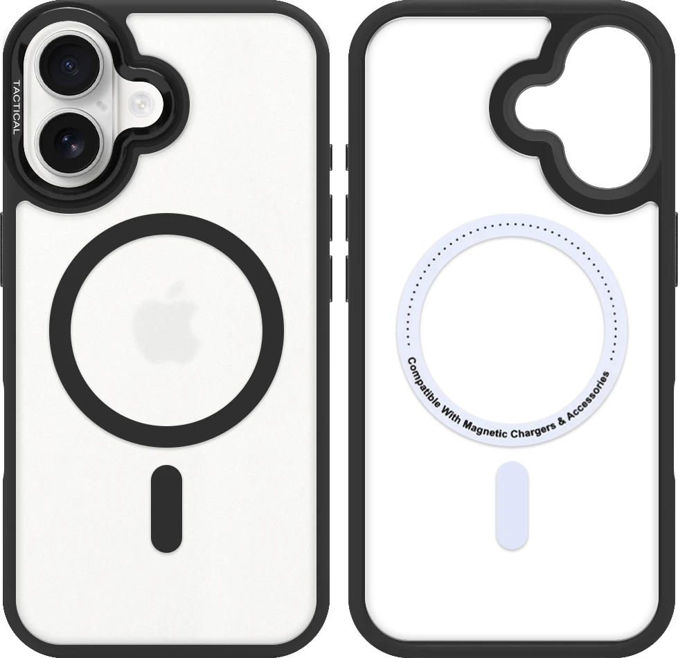 Dėklas Tactical MagForce Hyperstealth 3.0 Cover for Apple iPhone 16 Asphalt