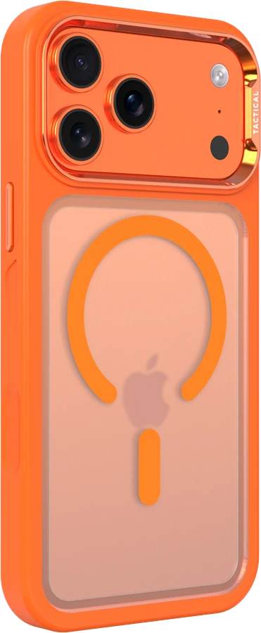 Dėklas Tactical MagForce Hyperstealth 3.0 Cover for Apple iPhone 17 Pro Max/18 Pro Max Agent Oranžinis