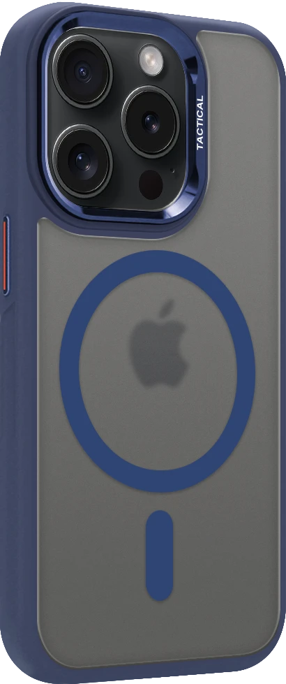 Dėklas Tactical MagForce Hyperstealth 3.0 Cover for Apple iPhone 15 Pro Deep Mėlyna