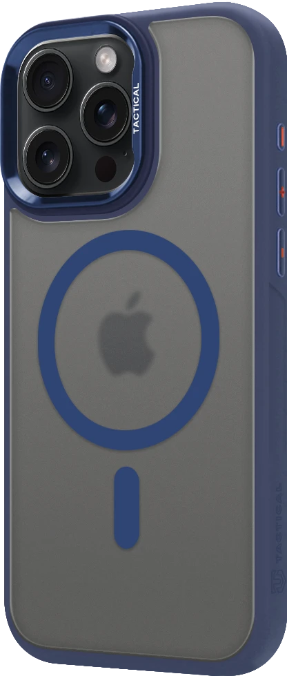 Dėklas Tactical MagForce Hyperstealth 3.0 Cover for Apple iPhone 15 Pro Max Deep Mėlyna