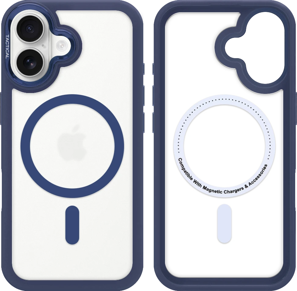 Dėklas Tactical MagForce Hyperstealth 3.0 Cover for Apple iPhone 17 Deep Mėlyna