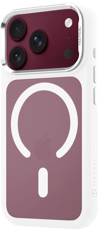 Dėklas Tactical MagForce Hyperstealth 3.0 Cover for Apple iPhone 17 Pro/18 Pro Snow Baltas