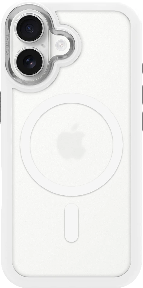Dėklas Tactical MagForce Hyperstealth 3.0 Cover for Apple iPhone 17 Snow Baltas