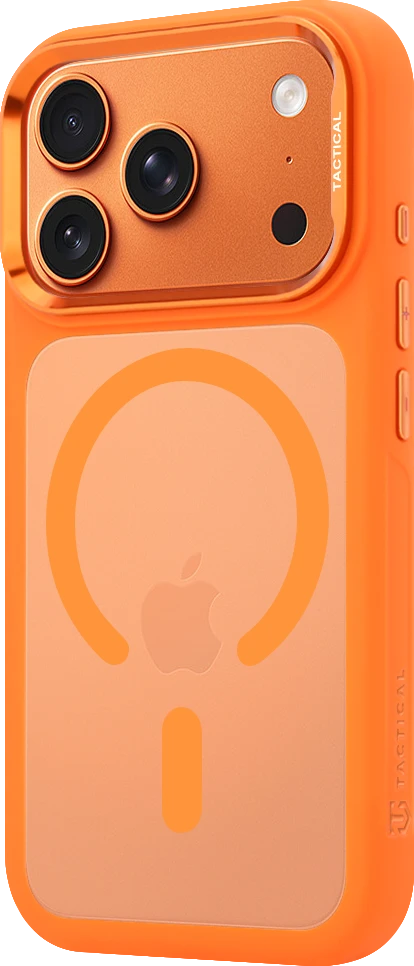 Dėklas Tactical MagForce Hyperstealth 3.0 Cover for Apple iPhone 17 Pro/18 Pro Agent Oranžinis