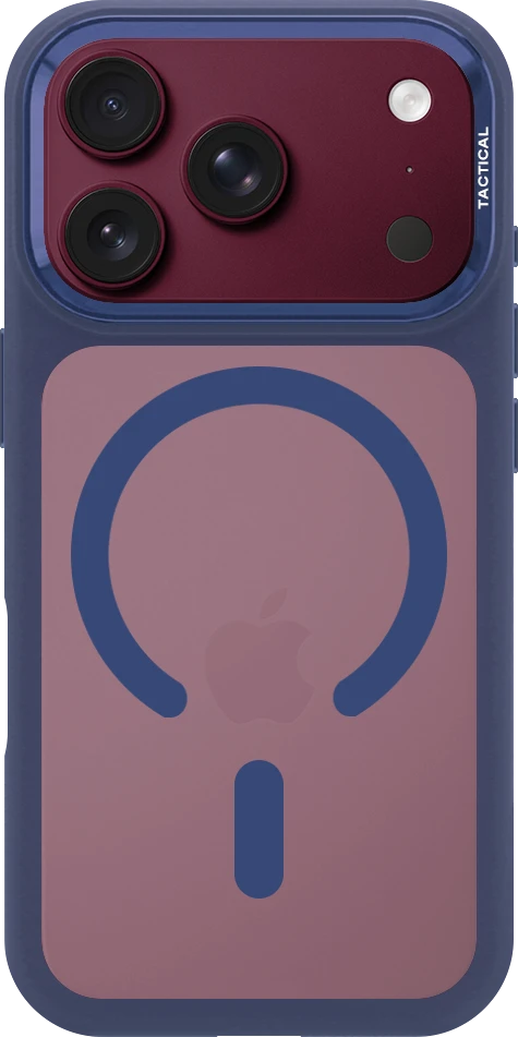 Dėklas Tactical MagForce Hyperstealth 3.0 Cover for Apple iPhone 17 Pro/18 Pro Deep Mėlyna
