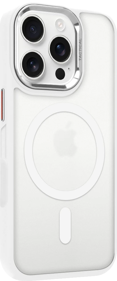Dėklas Tactical MagForce Hyperstealth 3.0 Cover for Apple iPhone 16 Pro Snow Baltas