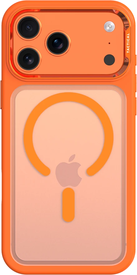 Dėklas Tactical MagForce Hyperstealth 3.0 Cover for Apple iPhone 17 Pro Max/18 Pro Max Agent Oranžinis