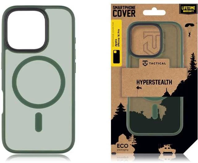 Tactical MagForce Hyperstealth dėklas telefonui Apple iPhone 16 Pro miško žalios spalvos