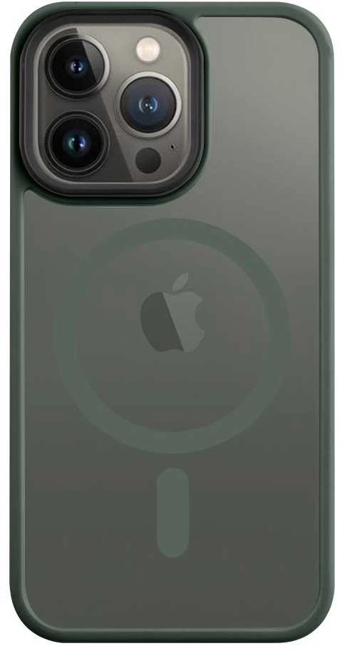 Dėklas Tactical MagForce Hyperstealth dangtelis, skirtas iPhone 13 Pro Forest Žalias