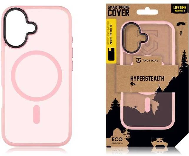 Tactical MagForce Hyperstealth dėklas skirtas Apple iPhone 16 Rožinė Panther