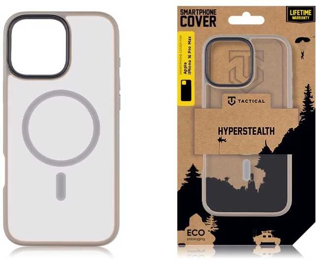 Tactical MagForce Hyperstealth dėklas telefonui Apple iPhone 16 Pro Max pilkos spalvos