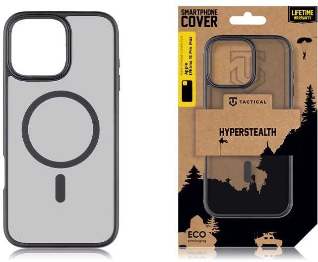 Tactical MagForce Hyperstealth dėklas telefonui Apple iPhone 16 Pro Max asfalto spalvos