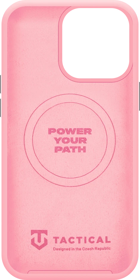 Dėklas Tactical MagForce Velvet Smoothie 2.0 phone case with MagSafe support for iPhone 13 Pro pink