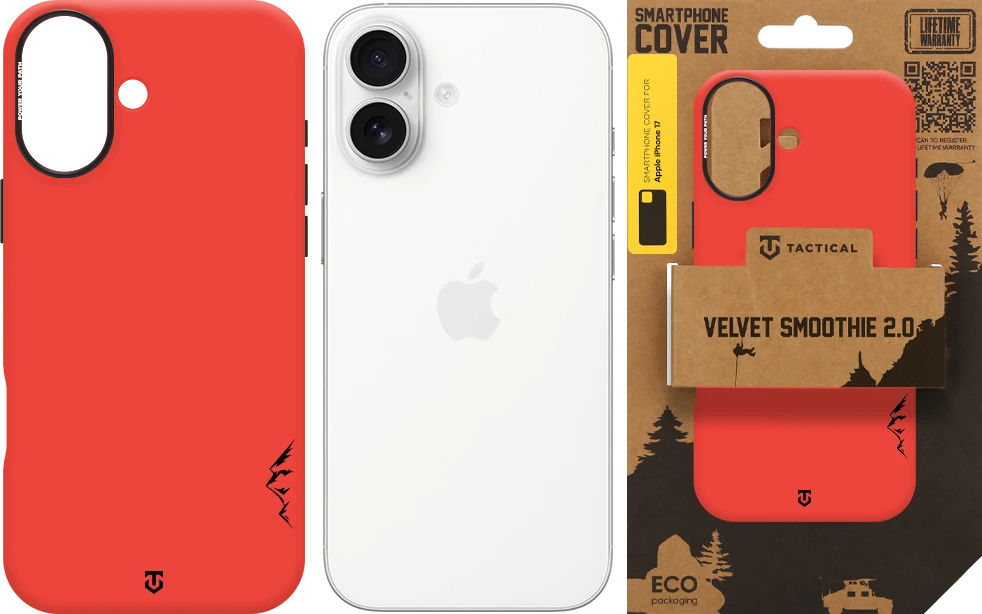 Tactical MagForce Velvet Smoothie 2.0 dėklas Apple iPhone 17 Chilli