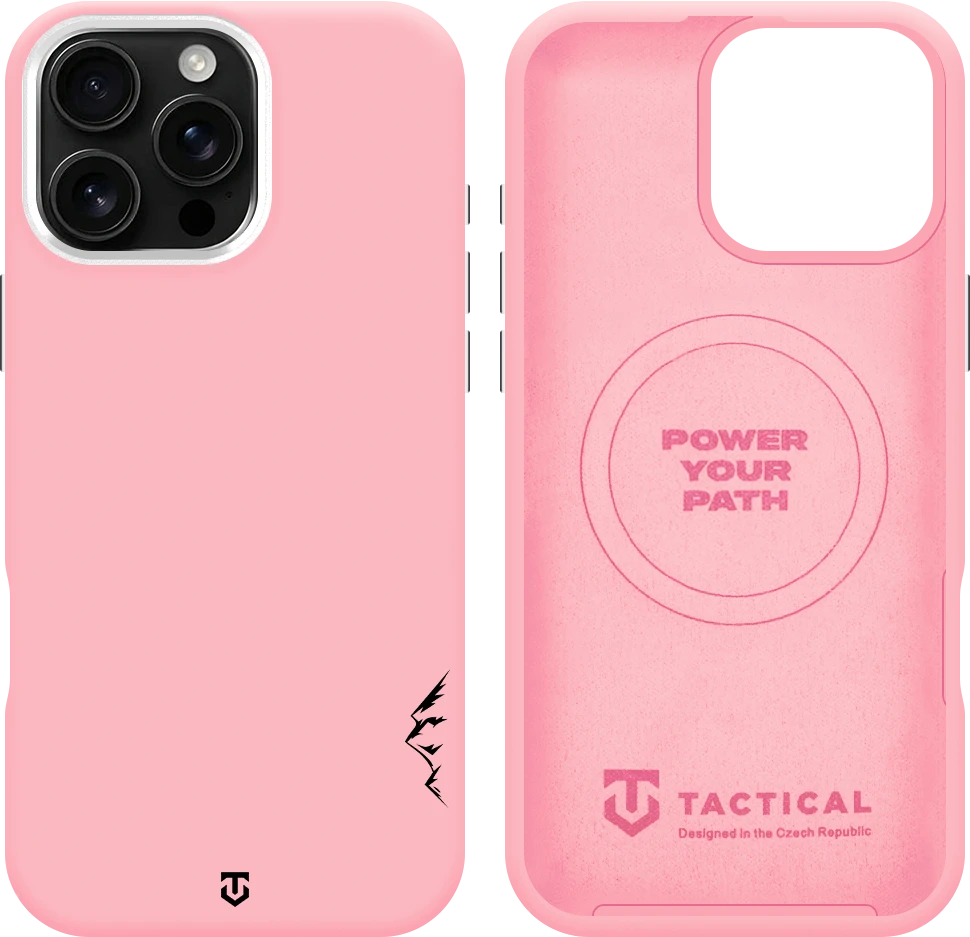 Dėklas Tactical MagForce Velvet Smoothie 2.0 Cover for Apple iPhone 16 Pro Max Rožinė Panther
