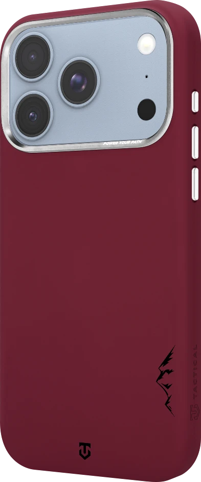Dėklas Tactical MagForce Velvet Smoothie 2.0 Cover for Apple iPhone 18 Pro/17 Pro Burgundy