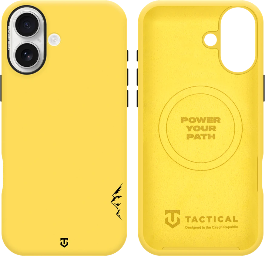 Dėklas Tactical MagForce Velvet Smoothie 2.0 Cover for Apple iPhone 16 Banana