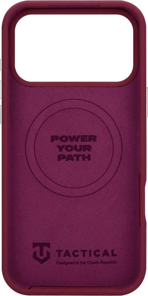 Dėklas Tactical MagForce Velvet Smoothie 2.0 Cover for Apple iPhone 18 Pro Max/17 Pro Max Burgundy
