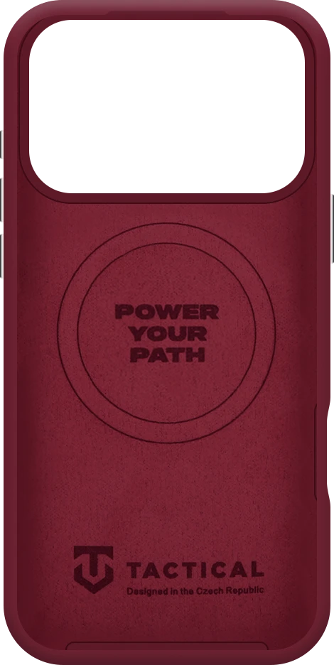 Dėklas Tactical MagForce Velvet Smoothie 2.0 Cover for Apple iPhone 18 Pro/17 Pro Burgundy