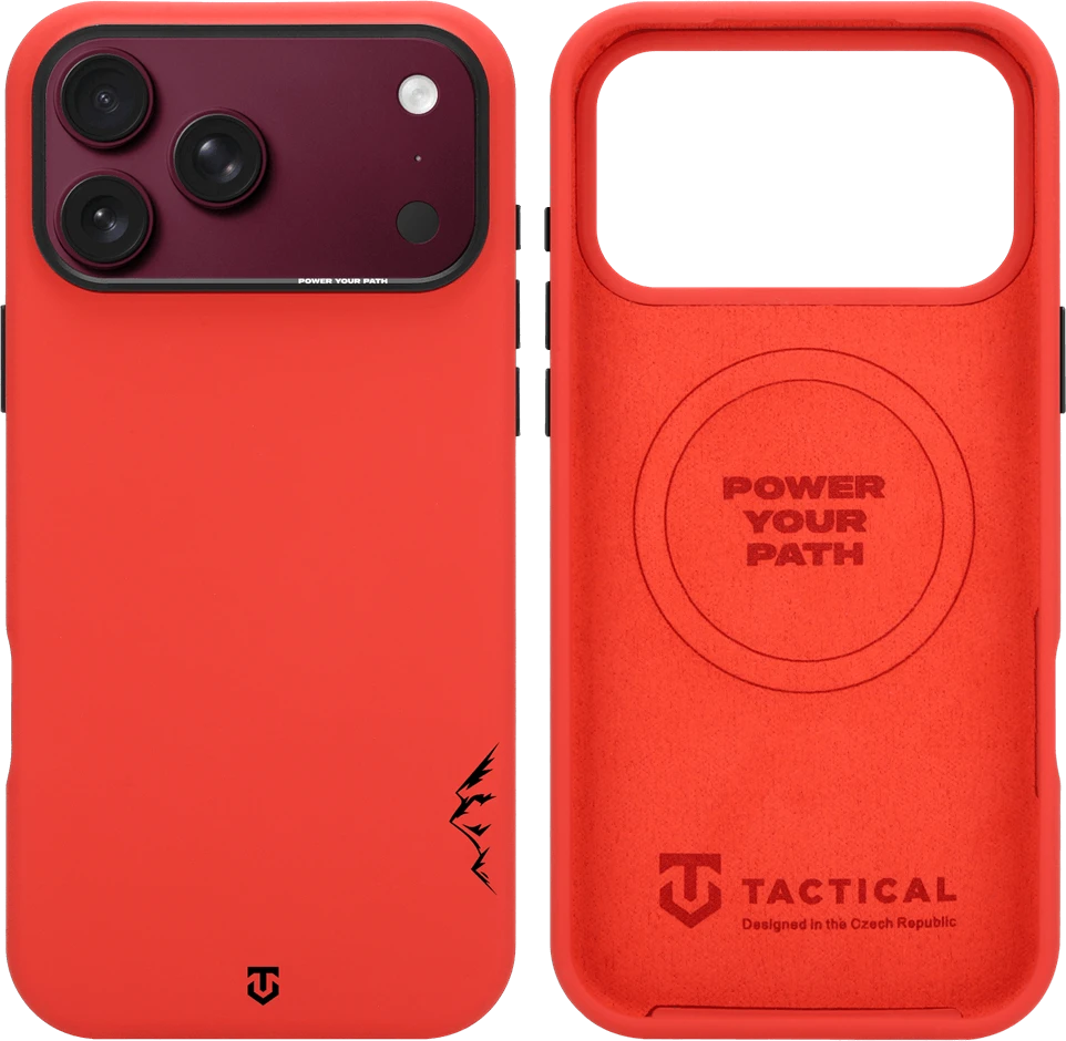 Dėklas Tactical MagForce Velvet Smoothie 2.0 Cover for Apple iPhone 18 Pro Max/17 Pro Max Chilli