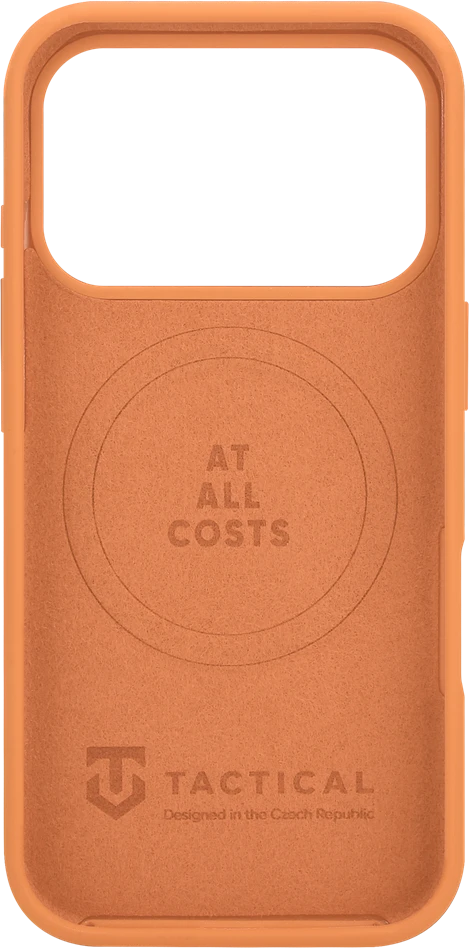 Tactical MagForce Velvet Smoothie dėklas skirtas Apple iPhone 17 Pro Agent Oranžinis
