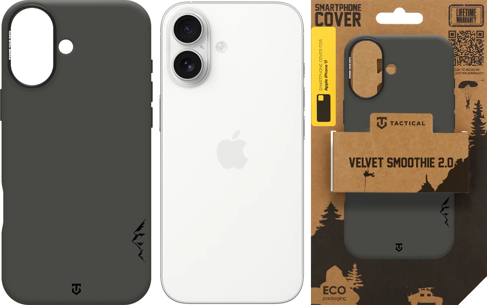 Dėklas Tactical MagForce Velvet Smoothie 2.0 Cover for Apple iPhone 17 Bazooka